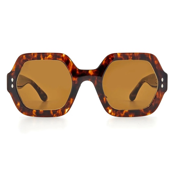 ISABEL MARANT IM 0004/S DARK HAVANA/BROWN GRADIENT SUNGLASSES - Picture 3 of 3
